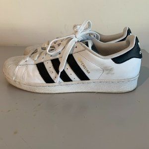 Adidas Superstar White - Mens Size 8